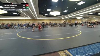 175 lbs Consi Of 8 #1 - Cayden Nazarians, Apex - Michigan vs Gavin Sisamout, Knights WC