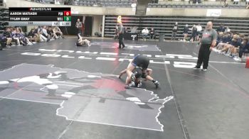 152 lbs Round 5 (6 Team) - Aaron Matiash, Plainview-Elgin-Millville, MN vs Tyler Gray, Wellington, FL