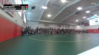 125 lbs Champ. Round 2 - Lilia Gerster, Falcon vs Lainee Bradley, Ignacio