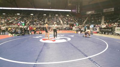 3A-190 lbs Champ. Round 1 - Tyler Dansie, Cody vs Brandt Eichenberger, Torrington