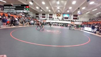 135 lbs Cons. Semi - Sophia Jackson, Rock Springs vs Scarlet Frude, Lander