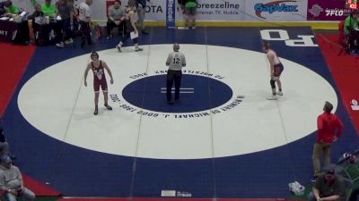 147 lbs Consi Of 32 #2 - Chase Clark, Dubois vs Dustin Cosgrove, Blue Ridge