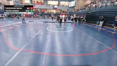 215 lbs Round 4 - Uzochukwu Ibeagu, Kansas City-Piper HS vs Raydel Guzman, Conroe Woodlands College Park
