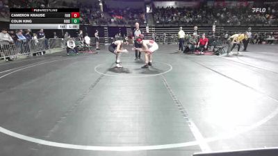 138 lbs Round Of 16 - Cameron Krause, Fair Lawn vs Colin King, Roselle Park