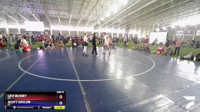 190 lbs Quarterfinal - Levi Bussey, CA vs Scott Naylor, UT