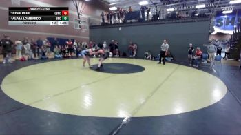 115 lbs Round 2 - Alivia Lombardo, Middleton Wrestling Club vs Josie Reed, Challis Blackheart Wrestling Club