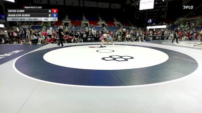 125 lbs Cons. Rd Of 64 - Joyce Clink, PA vs Shae-Lyn Guido, NJ