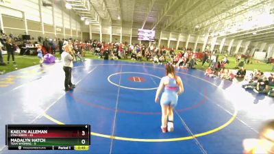 140 lbs Round 3 (3 Team) - Jesalyn Blair, Team Wyoming vs Avery Colvin, Utah Green