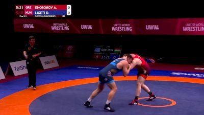 125 kg Bronze - Daniel Ligeti, HUN vs Azamat Khosonov, GRE