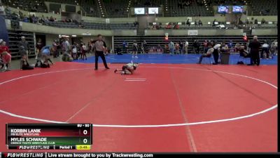 50 lbs 3rd Place Match - Korbin Lanik, MN Elite Wrestling vs Myles Schwade, Cresco Youth Wrestling Club