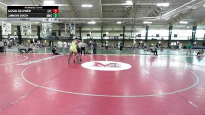 285 lbs Final - Micah Gillespie, Apple Wrestling Academy vs Jahkiye Dixon, Honeybadgers
