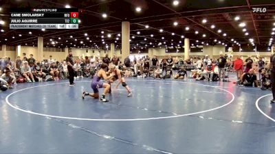 138 lbs Placement Matches (32 Team) - Julio Aguirre, Team Shutt RJ vs Cane Smolarsky, Morris Fitness Dynasty