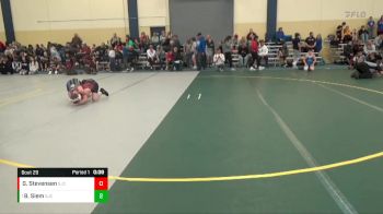 95 lbs Round 2 - Bryce Siem, St. James Cyclones vs George Stevensen, St. James Cyclones