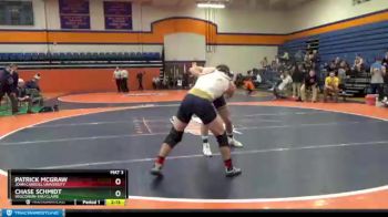 165 lbs Cons. Semi - Patrick McGraw, John Carroll University vs Chase Schmidt, Wisconsin-Eau Claire