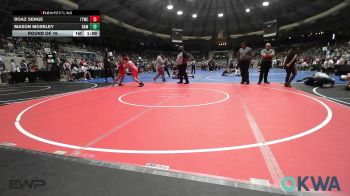 160 lbs Round Of 16 - Boaz Senge, Team Tulsa Wrestling Club vs Mason Moseley, Raw Wrestling Club