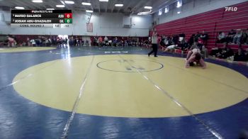 159 lbs Cons. Round 2 - Mateo Galarce, Albany vs Josiah Abu-Ghazaleh, California