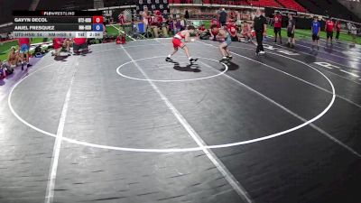 106 lbs Gavyn DeCol, Utah 2 HS Boys vs Anjel Fresquez, New Mexico HS Boys