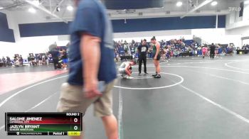 235 lbs Round 2 - Salome Jimenez, Cathedral City vs Jazlyn Bryant, Schurr Wrestling