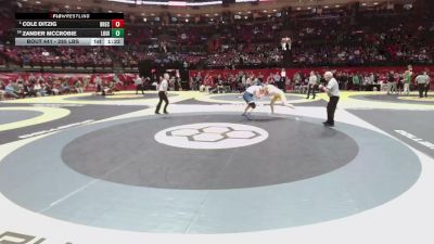 285 lbs Champ. Rd Of 16 - Cole Ditzig, Brecksville vs Zander Mccrobie, Louisville