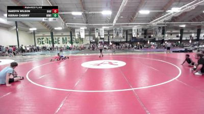 96.6 lbs Rr Rnd 3 - Haedyn Wilson, 84 Athletes vs Kieran Cherry, HBWC