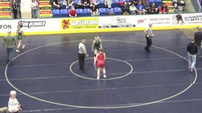 119 lbs Consi Of 16 #2 - Ella Nevada, Gettysburg vs Aleah Prinkey, Connellsville