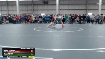 126 lbs Champ. Round 2 - Ezra Turner, Sublime Wrestling Academy vs Max Ashby, BSD Beasts