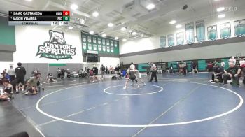 120 lbs Semifinal - Isaac Castaneda, Canyon Springs vs Jason Ybarra, Pacifica/Oxnard