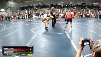 145 lbs Cons. Round 3 - Colby Smith, Mishawaka Wrestling Club vs Enzo Canali, Victory Elite Wrestling