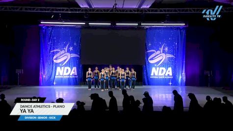 Dance Athletics - Plano - Ya Ya [2025 Senior - Kick Day 2] 2025 NDA All-Star National Championship