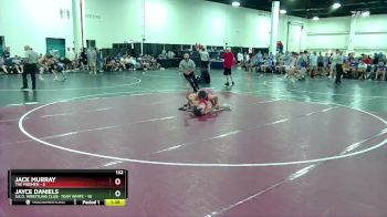 132 lbs Round 1 (16 Team) - Jayce Daniels, S.E.O. Wrestling Club- Team White vs Jack Murray, The Firemen