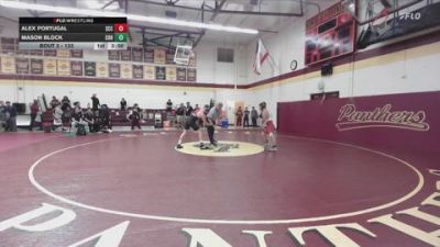 133 lbs Champ. Round 1 - Alex Portugal, Sacramento City College vs Mason Block, College Of The Redwoods
