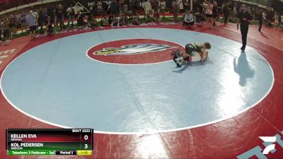 94 lbs Semifinal - Kol Pedersen, Oregon vs Kellen Eva, Nevada