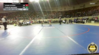 B3A-165 lbs Cons. Round 1 - Ethan Uyetake, Lincoln Christian vs Carlos Martinez, Cashion