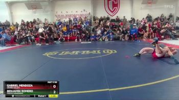 144 lbs Champ. Round 1 - Benjamin Romero, Fruita Monument vs Gabriel Mendoza, Grand Valley