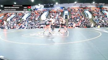 285 lbs Semifinals (8 Team) - Braylen Meeuwsen, Lowell vs Malik Al-Ziyadi, New Boston Huron