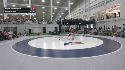 120 lbs Tegan Robertson, Iowa vs Malia Ottow, Washington