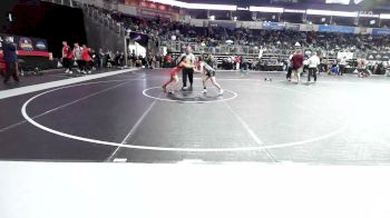 100 lbs Rr Rnd 4 - Tehya Stephenson, Jackson County vs Emmarose Hile, Capital City Combatives
