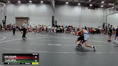 175 lbs Round 6 (8 Team) - Tyler Neiva, South Side WC Black vs Levi Collins, Dayton Bandits