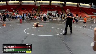 64 lbs Round 7 (8 Team) - Elijah Simonds, Armory Athletics vs Jack Schifer, Pursuit WC