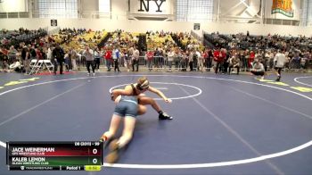 99 lbs Cons. Round 5 - Kaleb Lemon, Olean Wrestling Club vs Jace Weinerman, GPS Wrestling Club