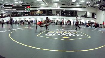 141 lbs Champ. Round 2 - Lamar Freeman, Unattached vs Jemil Pace, Unattached