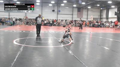 48 lbs Round 4 - 1:30pm Friday - Asher Montoya, Southwest Elite vs Colten Black, Untouchables