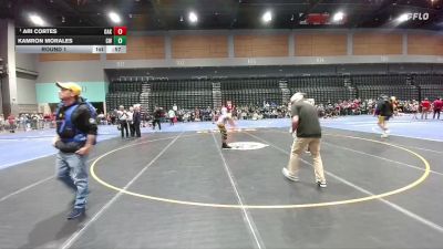 100-101 lbs Round 1 - Ari Cortes, Oakdale vs Kamron Morales, Cougar WC
