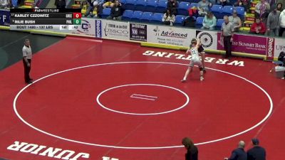 137 lbs Consi Of 16 #2 - Karley Czzowitz, Greenville vs Rilie Bush, Philipsburg-Osceola