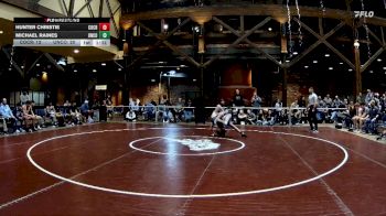 113 lbs Semis & 3rd Wb (16 Team) - Hunter Christie, Coahulla Creek vs Michael Raines, Union County