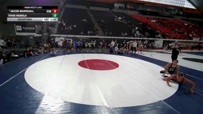 165 lbs Quarters - Jacob Marshall, Utah vs Titus Rodela