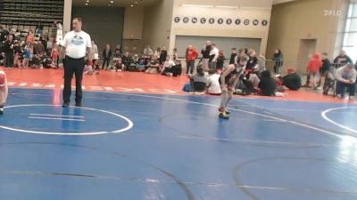 57 lbs Rr Rnd 3 - Gage Silsby, Smitty's Barn Black - ESC vs Joseph Genovese, Barn Brothers Wrestling Academy