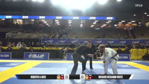 Richard Benjamin White vs Roberto A Arce 2026 Pan Jiu Jitsu IBJJF Championship