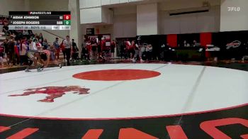Boys 113 lbs Round 2 - Aidan Johnson, Herington vs Joseph Rogers, Hayden