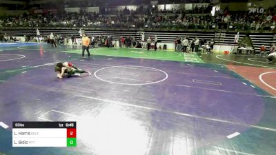 65 lbs Round Of 32 - Lucas Harris, Delsea vs Landon Bidic, Pittsgrove Wrestling Association